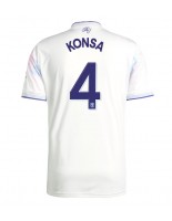 Moške Nogometnih dresov Aston Villa Ezri Konsa #4 Tretji 2025-26 Kratki rokavi